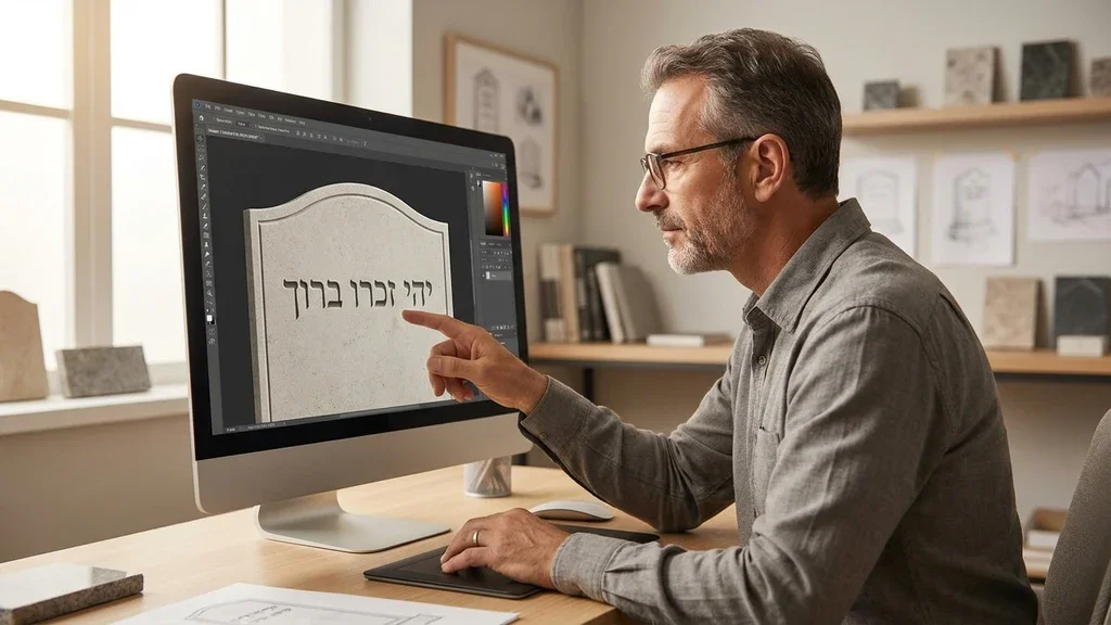 נוצר על ידי מודל בינה מלאכותית Gemini Pro איש מקצוע בוחן סקיצה ממוחשבת של מצבה