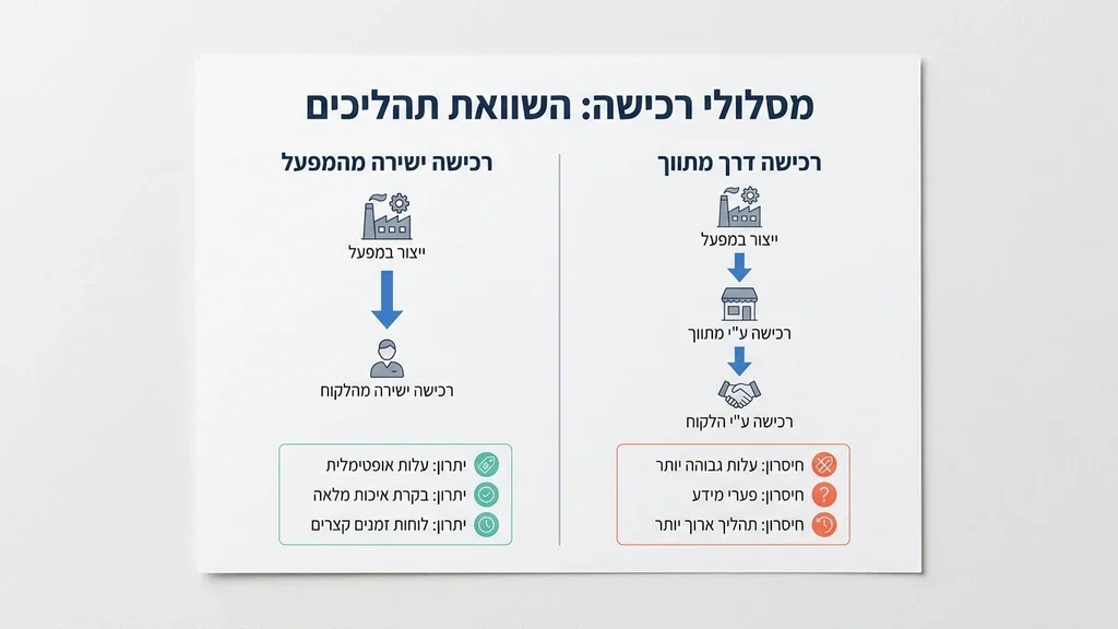 אחרי הפסקה המסבירה על היתרונות של רכישה ישירות מהמפעל מפעל מקצועי לייצור מצבות