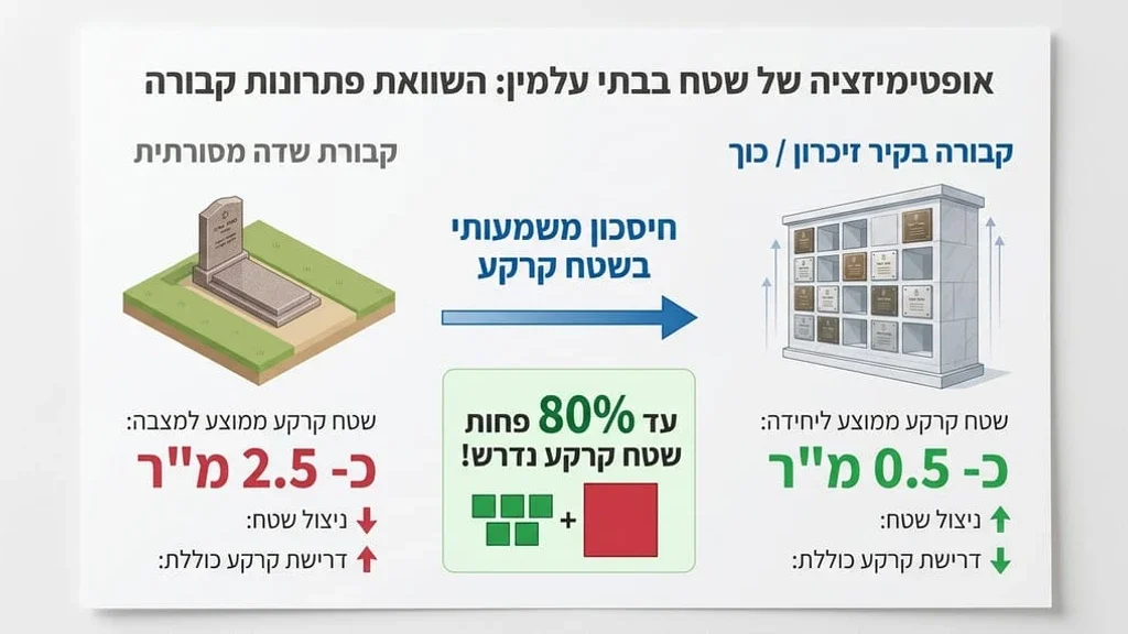 חזית של מצבות סנהדרין מעוצבות