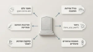 תכנון ועיצוב אנדרטאות באבן